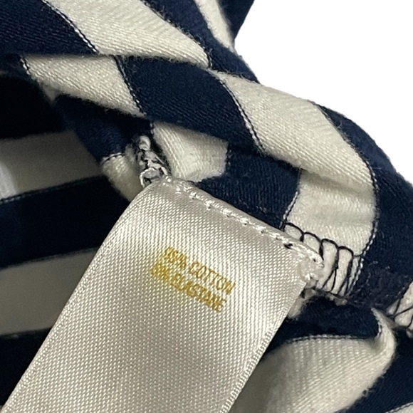 Kate Spade Breton Striped tank, ribbon bow appliqué, size small. Navy blue white - Picture 10 of 10